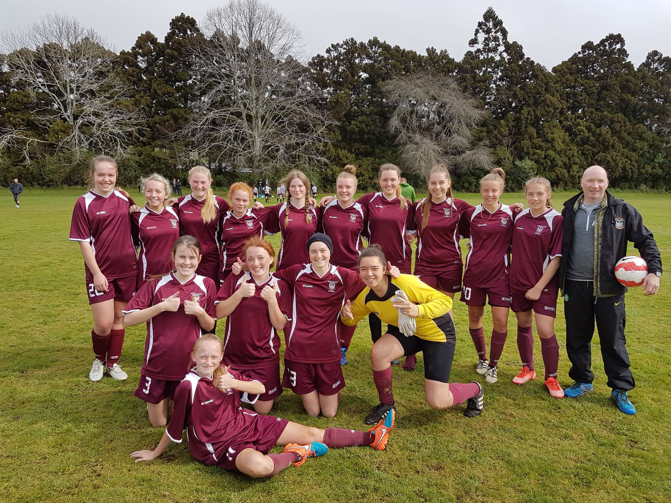 Girls 1st X1 Football Team